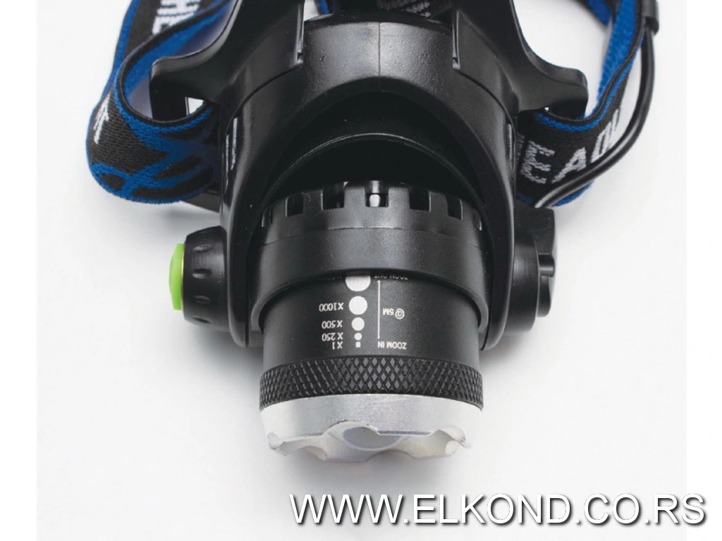 Lampa naglavna punjiva HLM5R 1200mA 1000lm